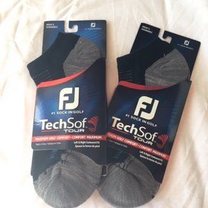 Men's FootJoy TechSof Golf Sock, NWT, size 6-9
